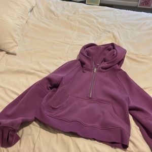 moonlight magenta scuba half zip / very rare can’t find anywhere// worn twice